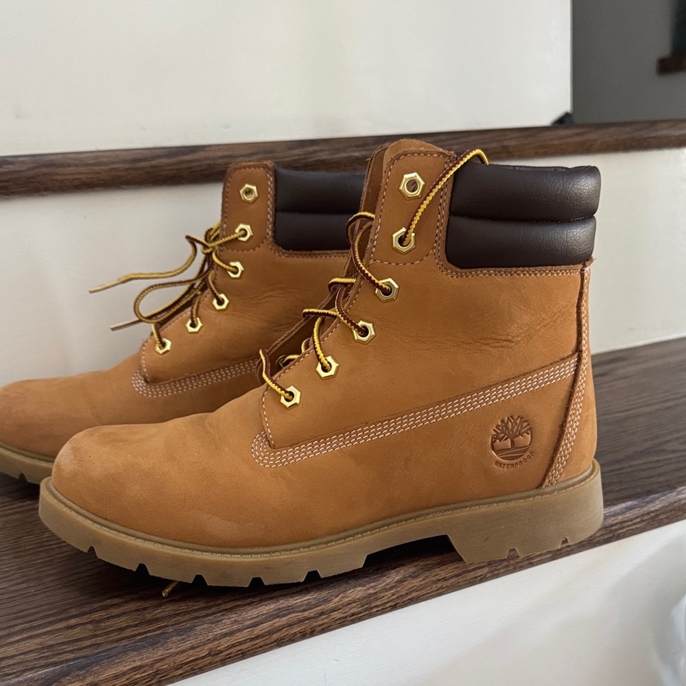 Timberland Tan Leather Boots
